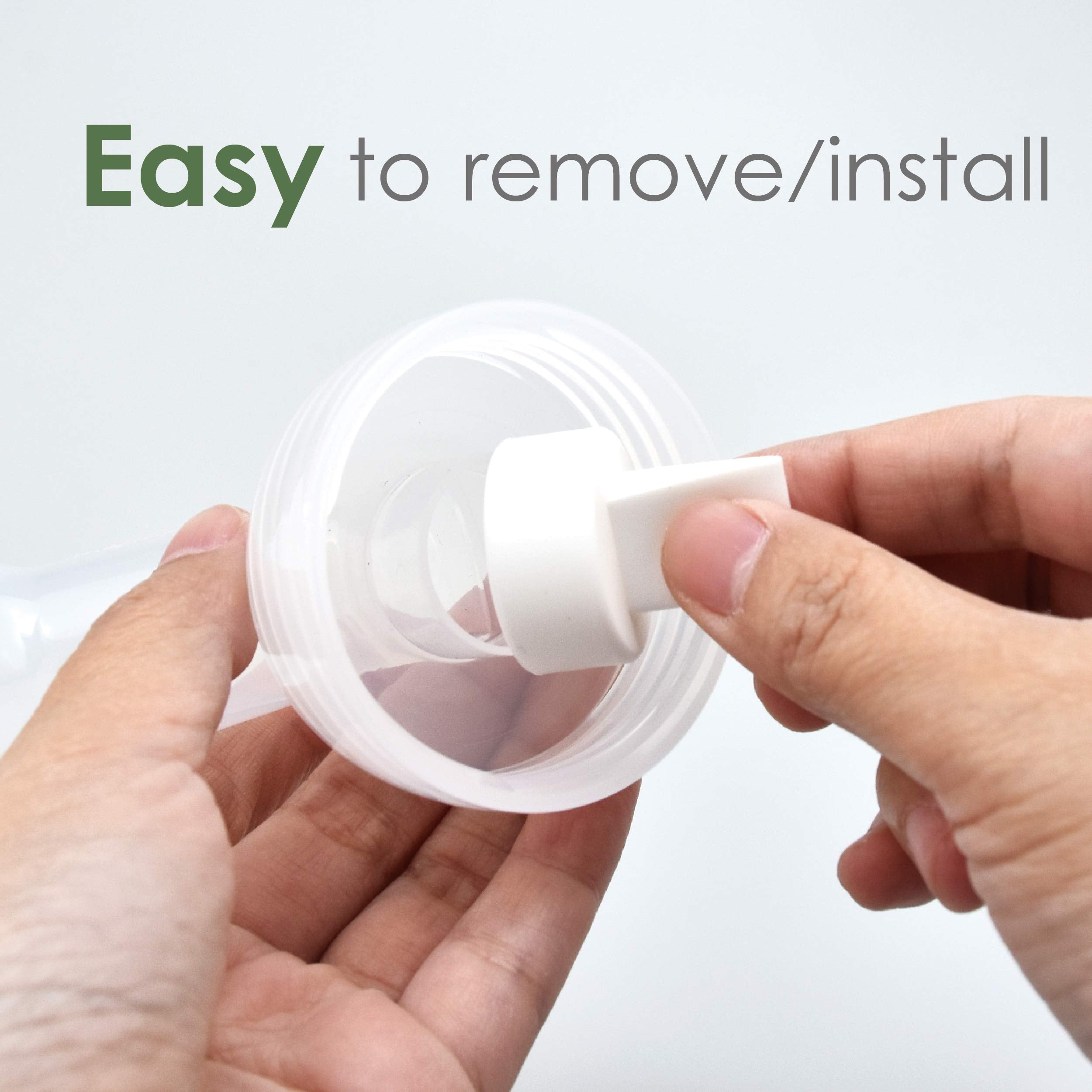 Maymom BPA-free duckbill valves for safe daily use.