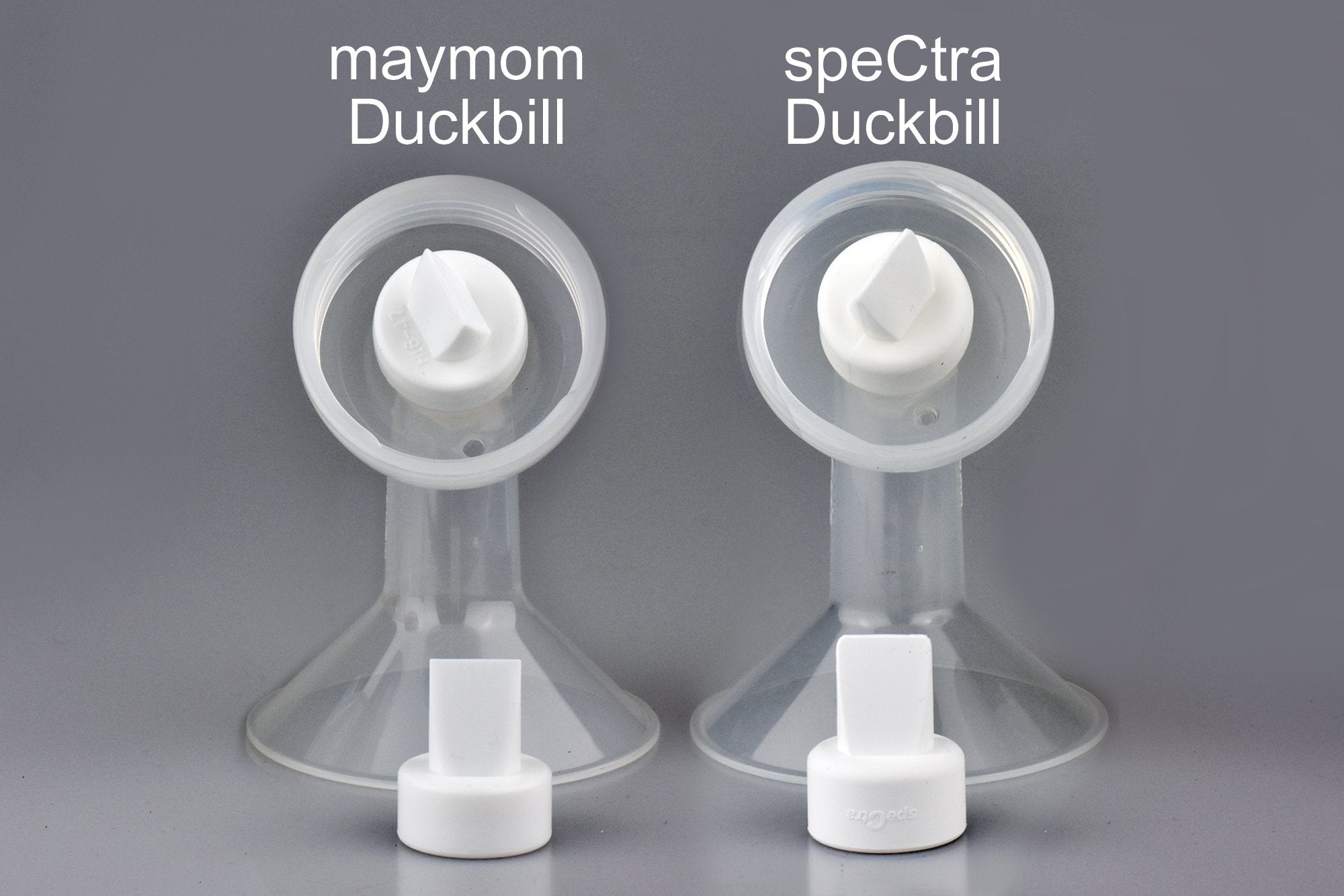 Maymom duckbill valves are sterilizable by steam or boiling water.