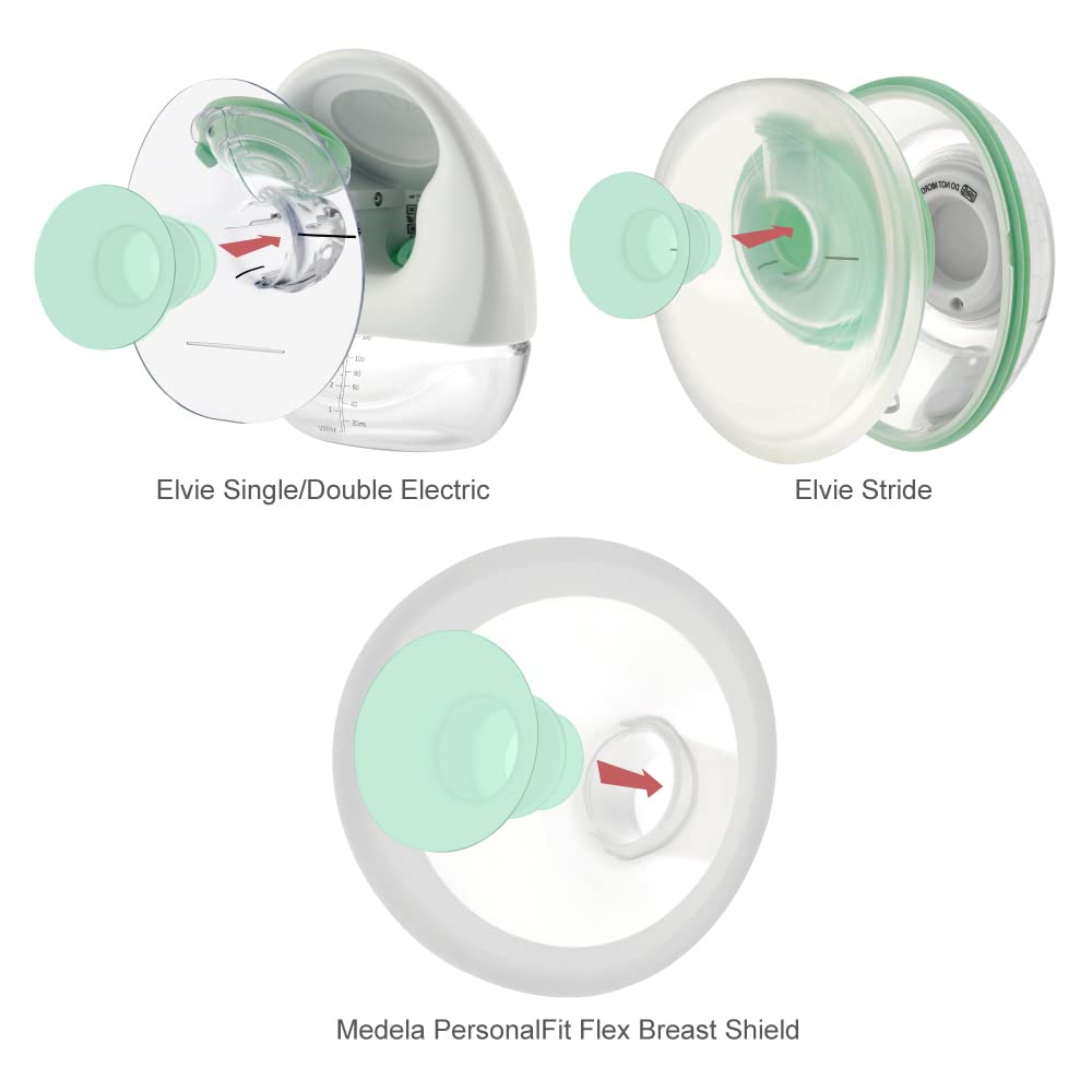 Elvie Single/Double Electric compatibility with Maymom insert