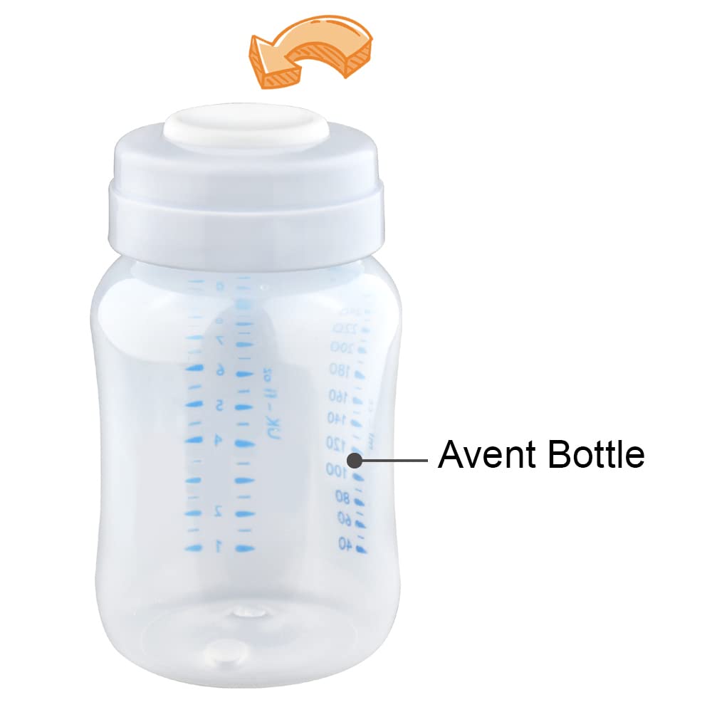 Maymom sealing disc illustrating leak-proof performance on a bottle.