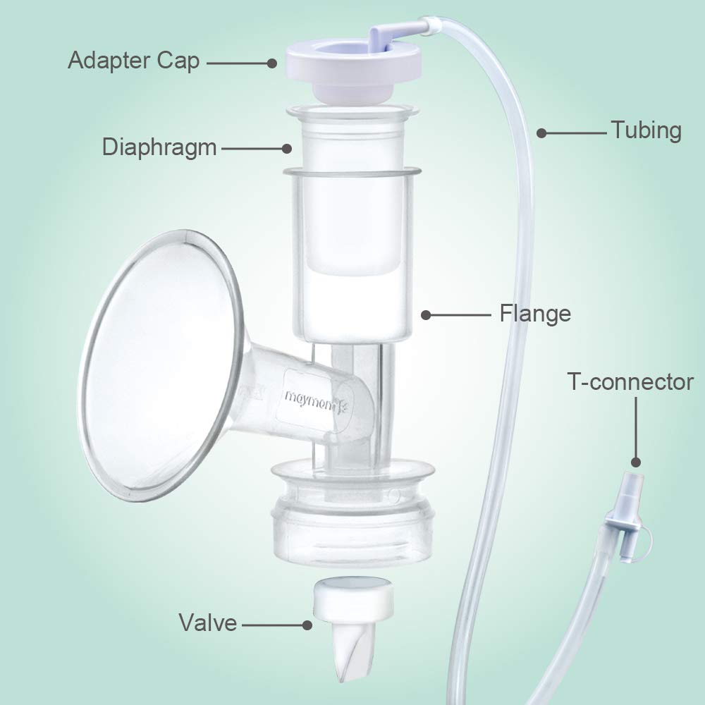 Maymom parts are BPA-free and steam-safe for cleanups.