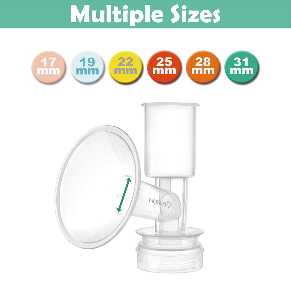 BPA-free and steam-safe Maymom parts for safe sterilization after use.