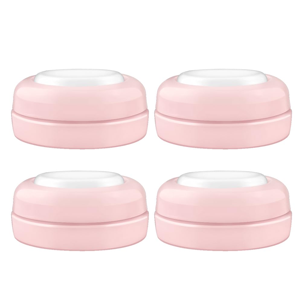 Maymom screw lid travel cap pink with a secure top for leak-free on-the-go feeding.