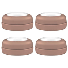 Maymom screw lids travel cap with brown collar delivers secure, leak-resistant sealing for on-the-go bottles.