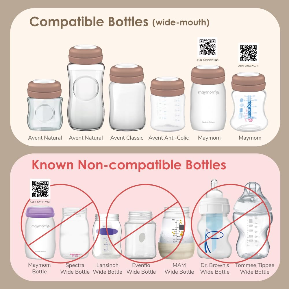 Maymom sealing disc writable marks labels on bottles for quick organization.