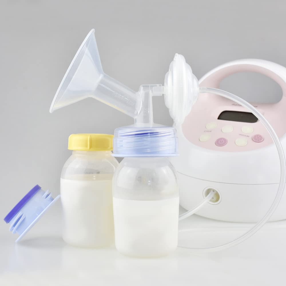 Maymom Spectra S1/S2 flange adapter enabling standard bottle compatibility