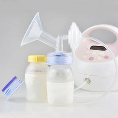 Maymom Spectra S1/S2 flange adapter enabling standard bottle compatibility