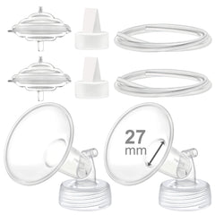 Maymom 27mm flange designed for comfortable pumping with Spectra S2/S1/9 Plus