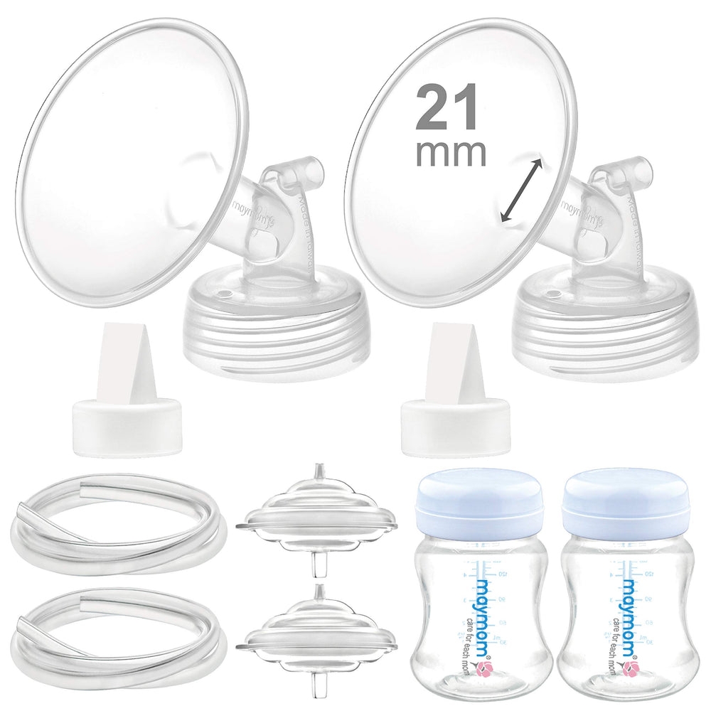 Maymom Spectra S2/S1 kit contents for compatible replacement parts.