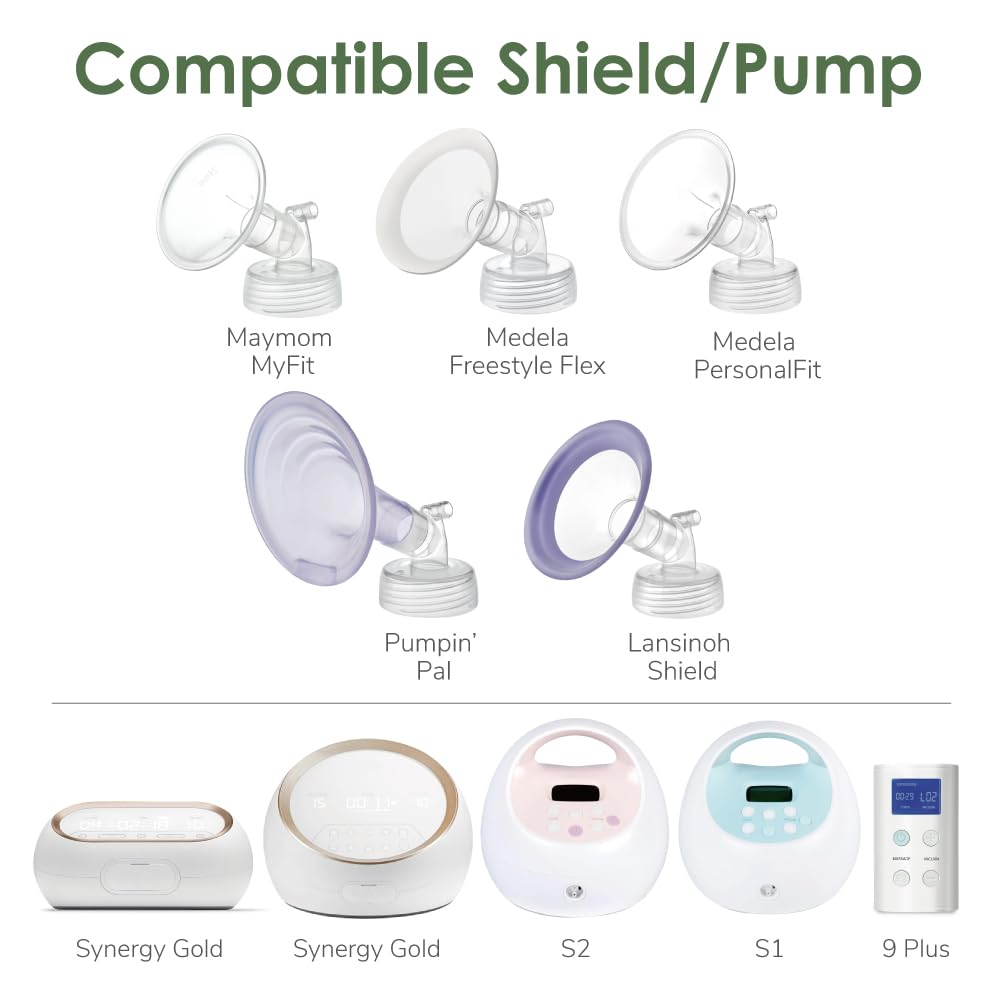 Two-piece flange allows easy disassembly for cleaning and replacement.