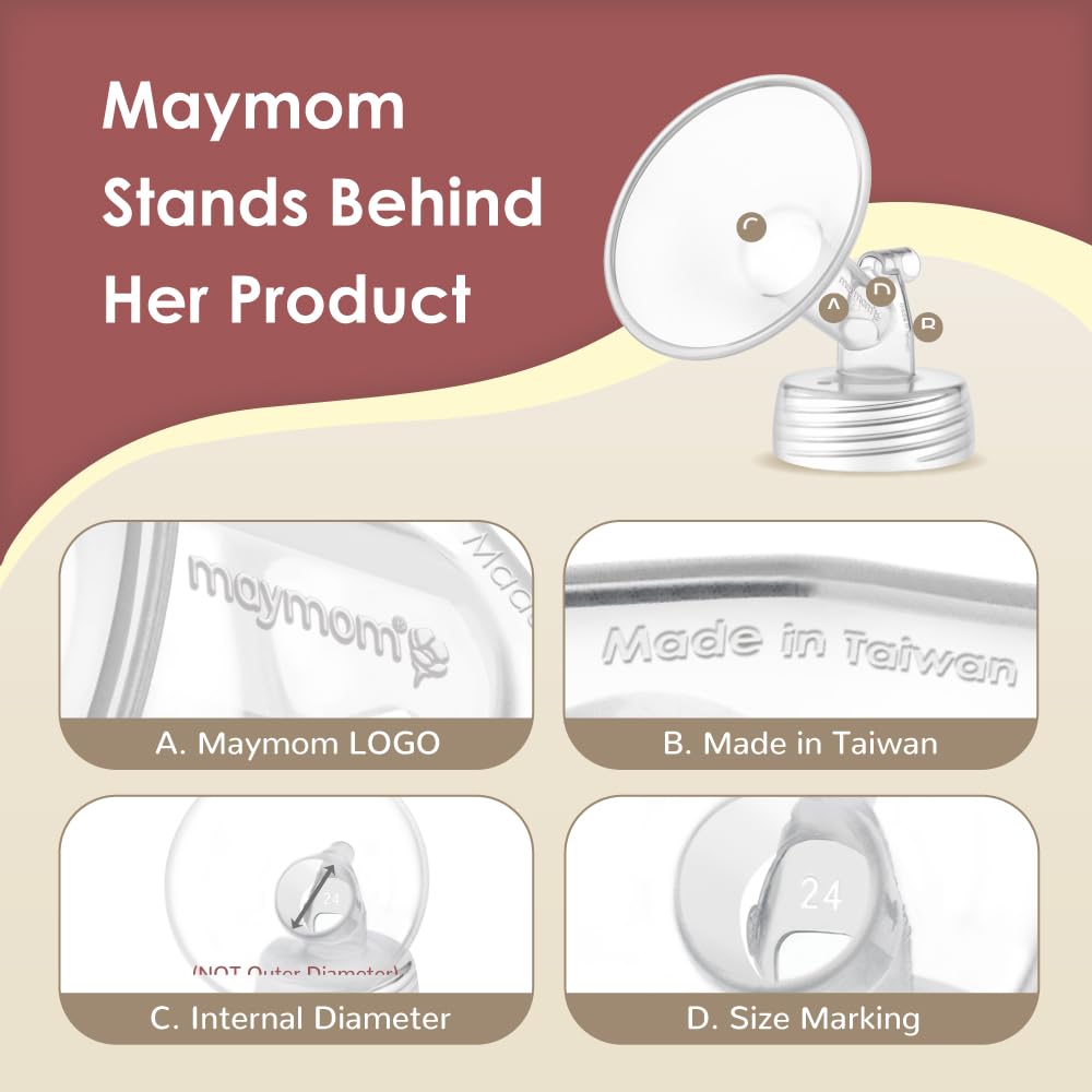 Maymom wide-neck bottle compatibility with Spectra ensures secure connection