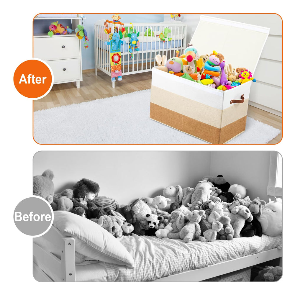 Mayniu Toy Box in Living Room used for books and blankets