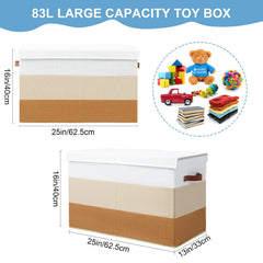 Mayniu Toy Box Rivet Handles enable easy carrying between rooms