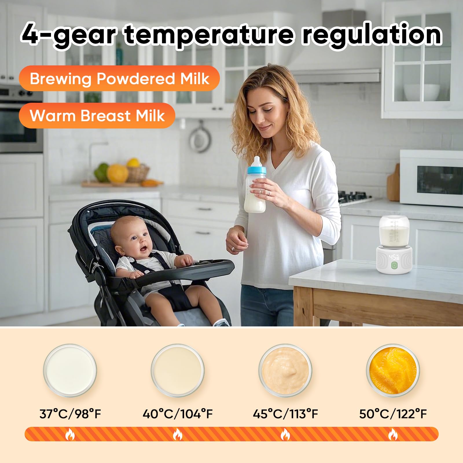 Maypott burn-protection system ensures safe warming at the right temperature