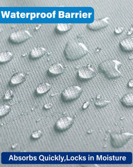 MBJERRY absorbent multi-layer fabric delivers dry, restful nights.