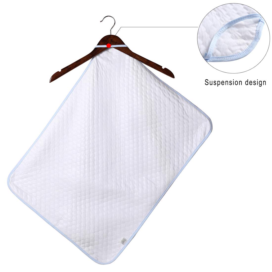 MBJERRY bottom layer with waterproof protection to contain spills