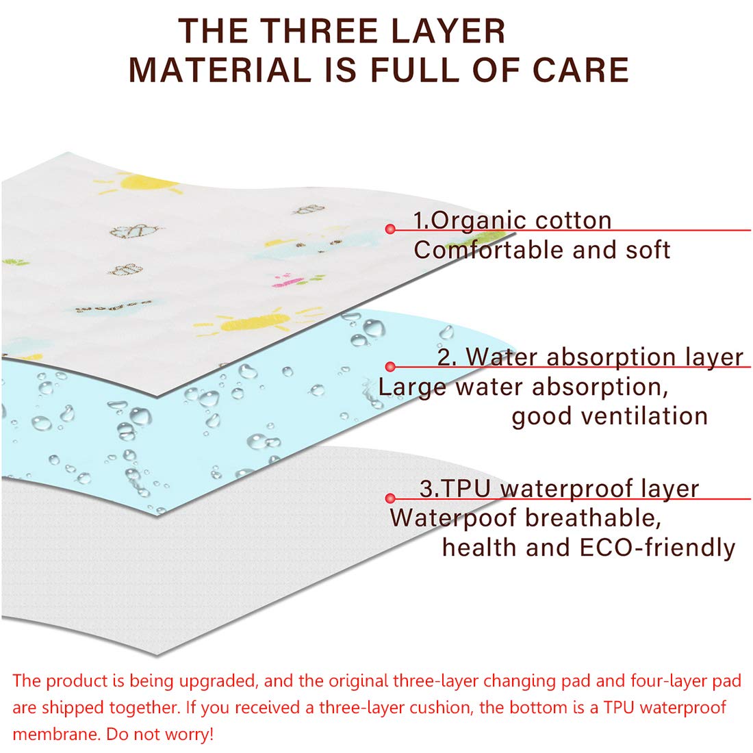 MBJERRY top-view shows a soft cotton surface for baby comfort