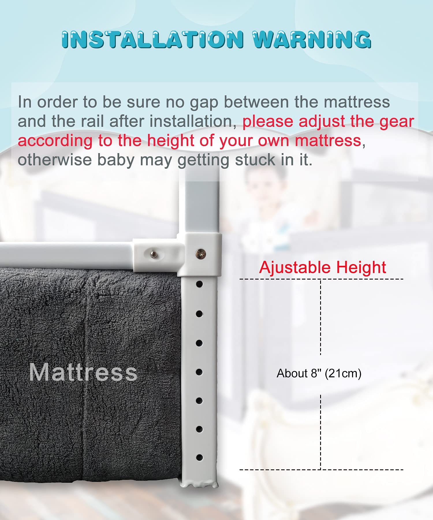 Double side lock on MBQMBSS rail for easy one handed access.