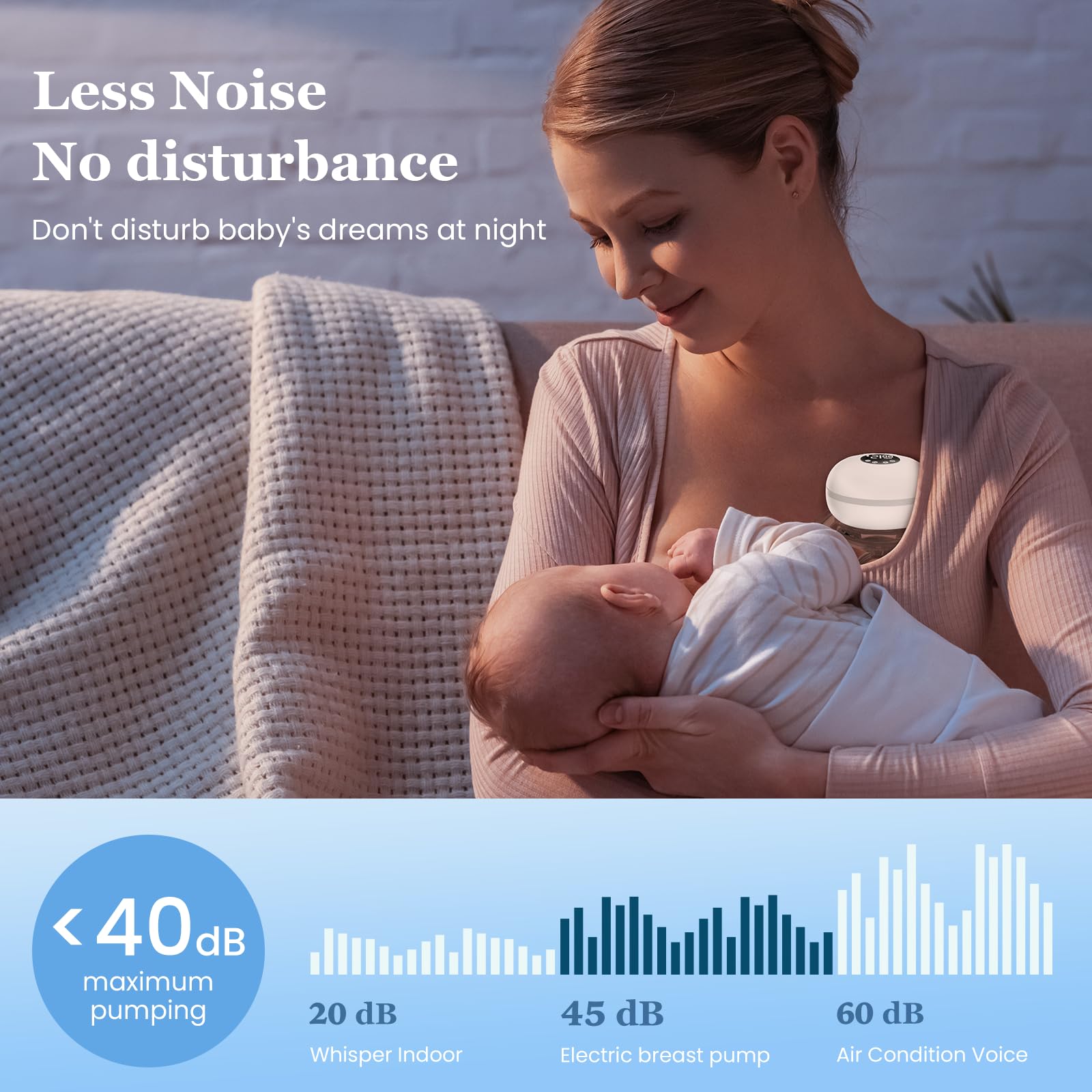 Mcadero M2 ultra-quiet motor enables discreet sessions.