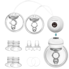 Mcadero M2 wearable breast pump for hands-free pumping on the go.