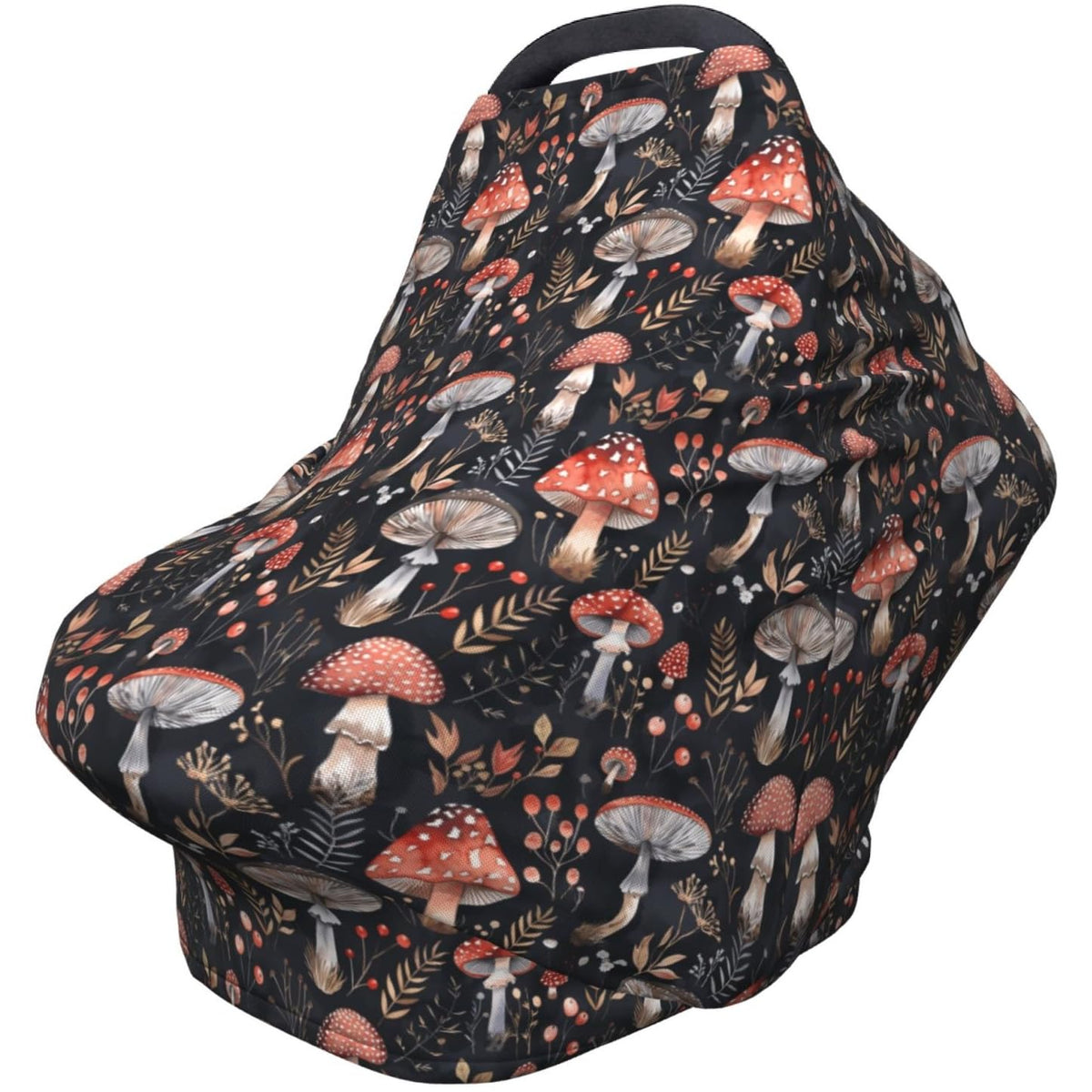 Mcewoel Mushroom car seat cover provides full coverage for sun and wind