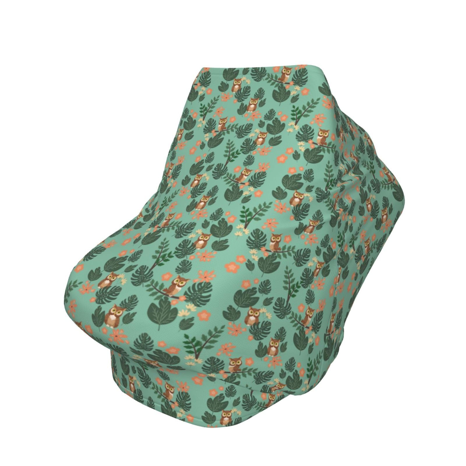 Mcewoel Owl cover slips on quickly without zippers or snaps