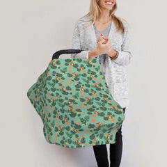 Mcewoel Owl cover top-hole visibility for quick baby checks without disruption