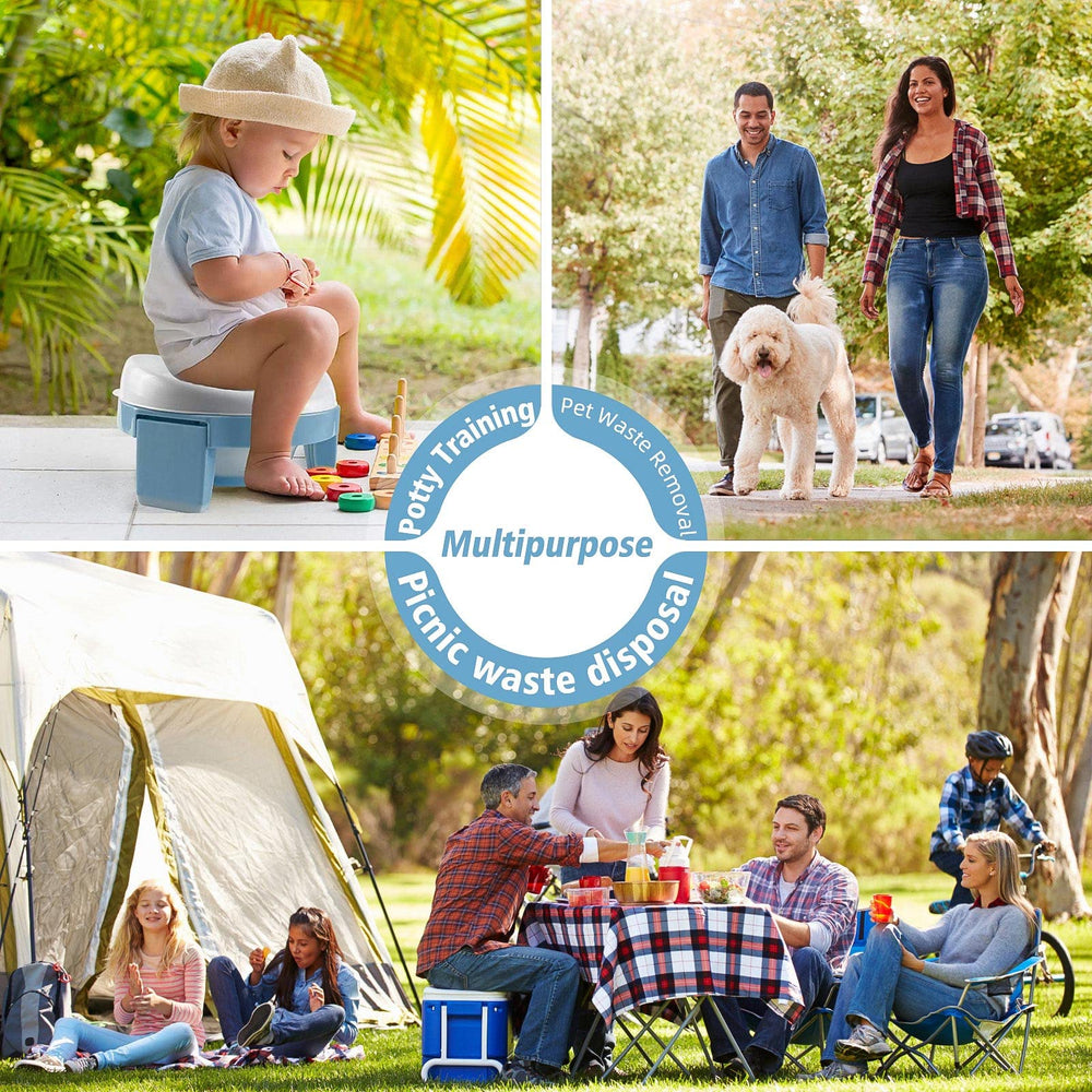 MCGMITT travel-friendly liners stay discreet in a diaper bag.