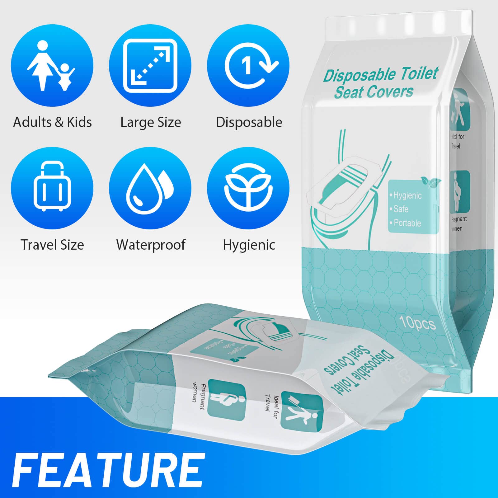 Mckanti waterproof non-slip design protects users in bathrooms