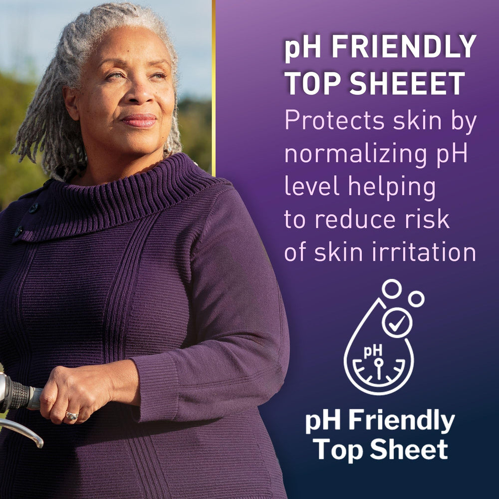 McKesson Premium Discreet Underwear hip-fit view demonstrates natural movement and discreet wear
