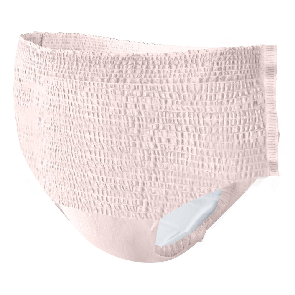 Leak protection emphasis of McKesson Premium Discreet Underwear in action
