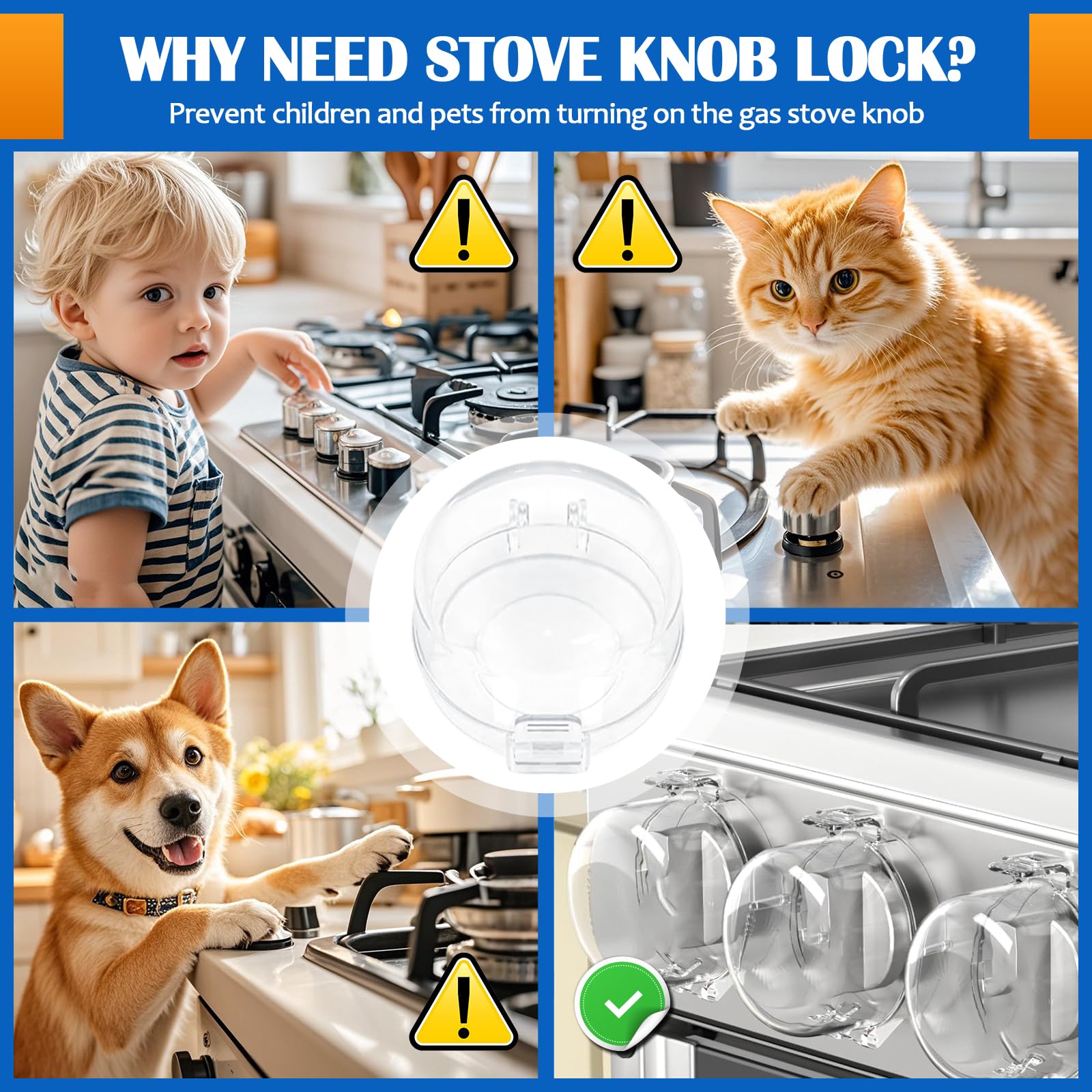 MCOTOP safe kitchen accessory for babies and pets.