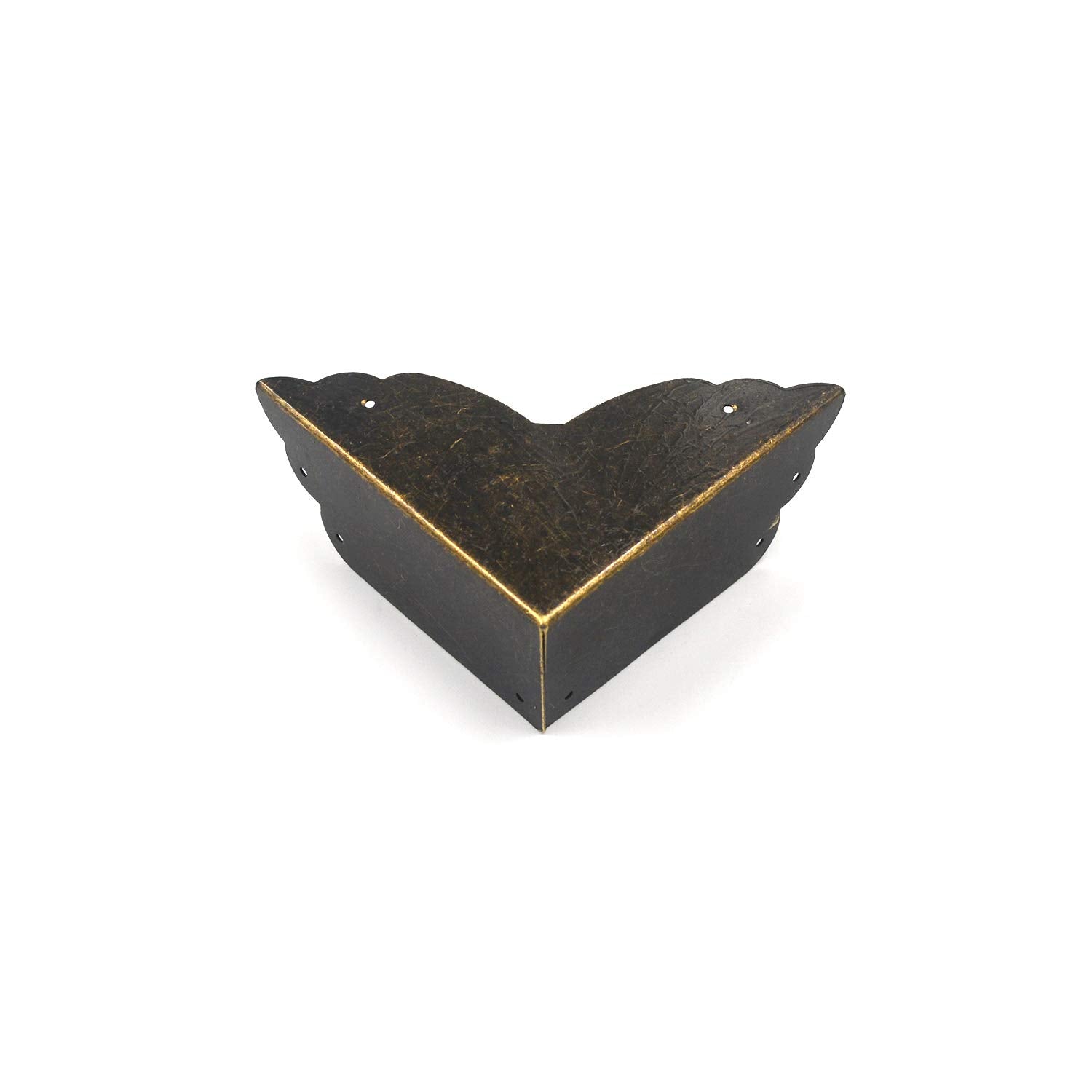 Mcredy bronze iron corner guards installation made simple with screw-in design.