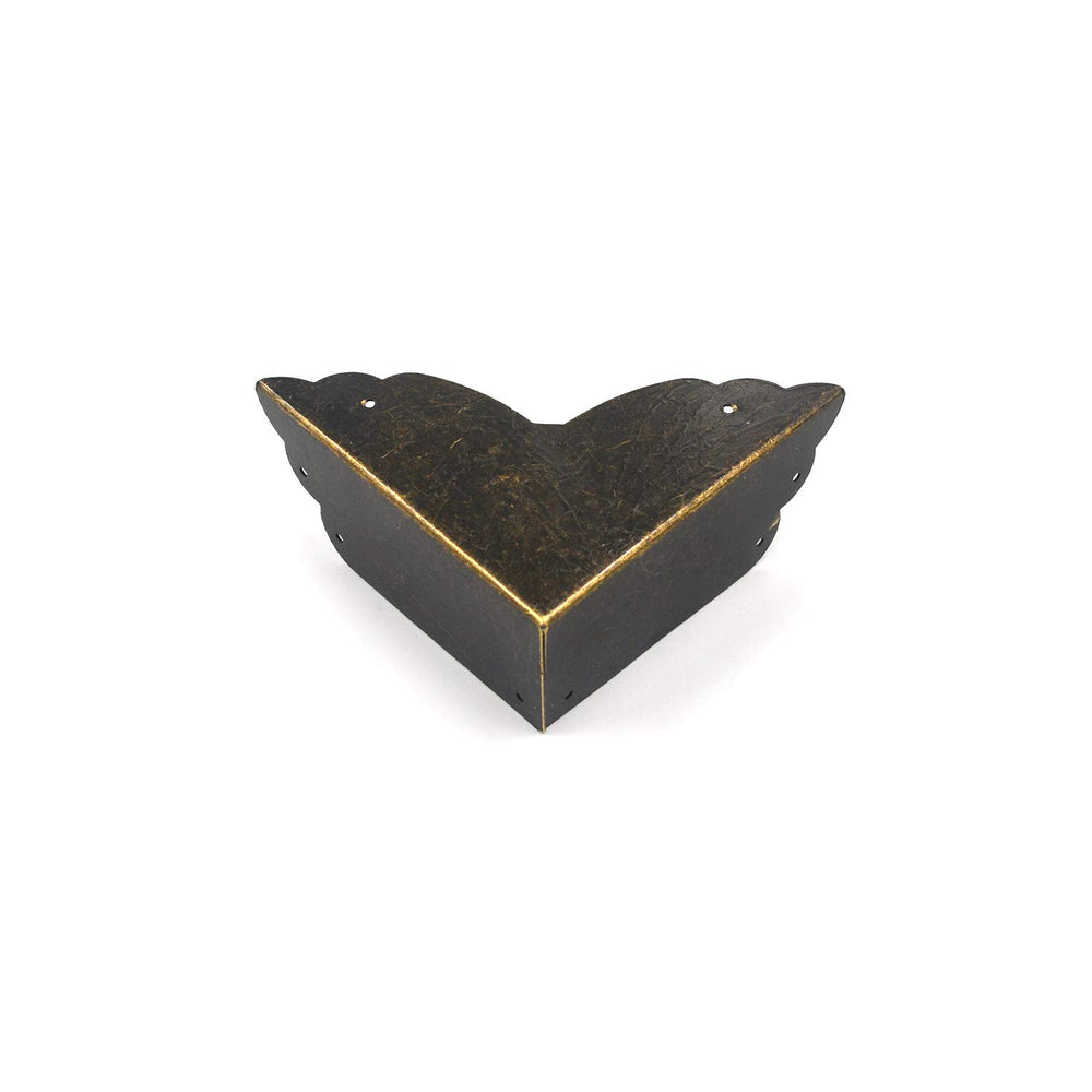 Mcredy bronze iron corner guards installation made simple with screw-in design.