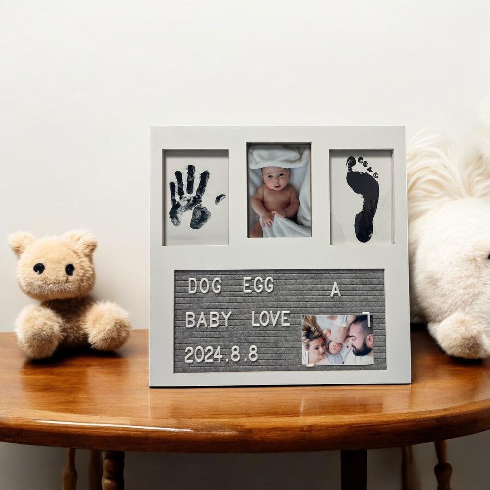 MCstars durable wood frame with organic glass protects memories.