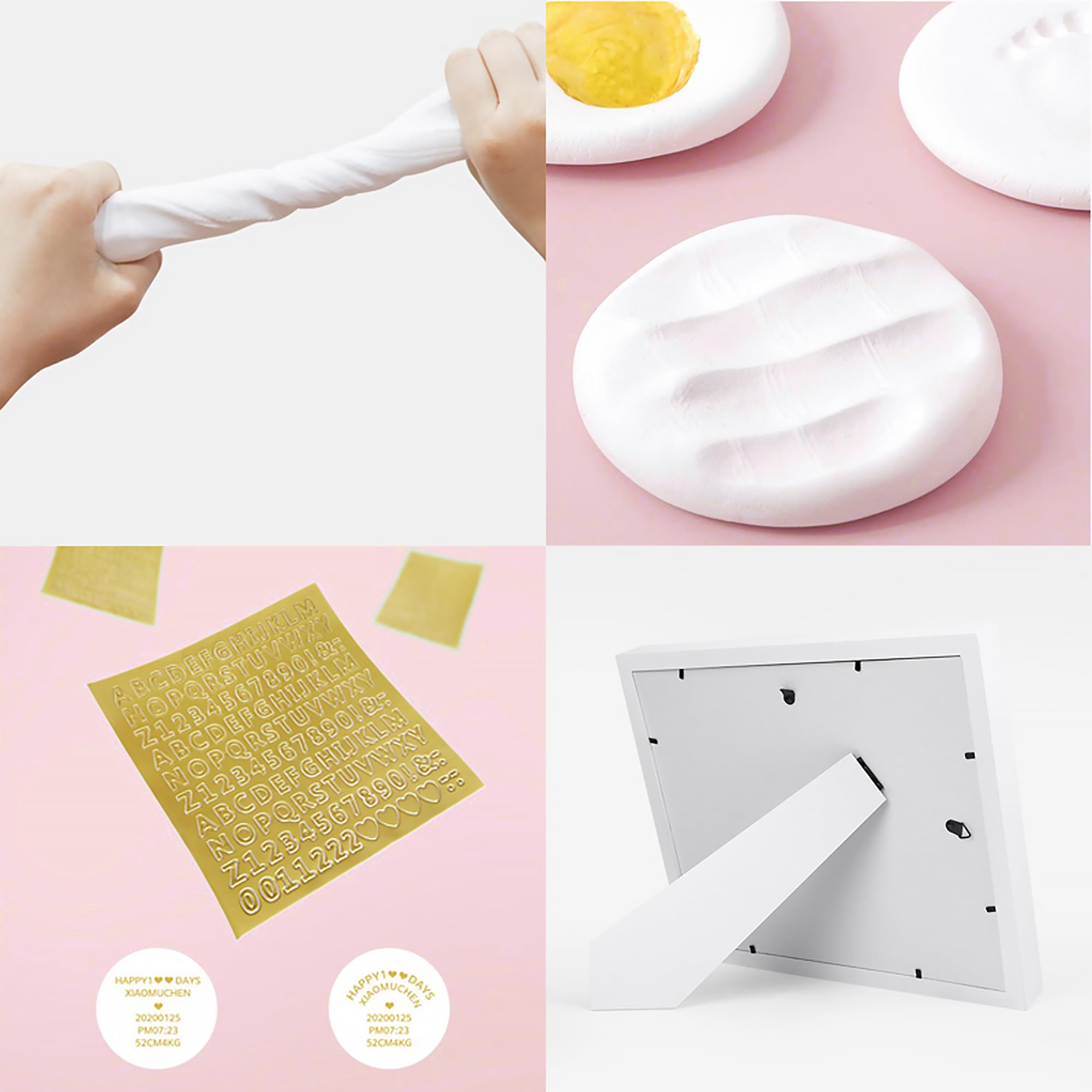 MCstars Easy-to-use instructions simplify creating baby prints