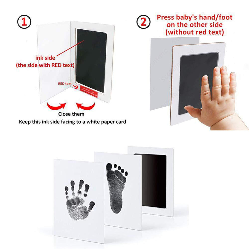 MCstars footprint mold kit captures tiny feet for a treasured keepsake.