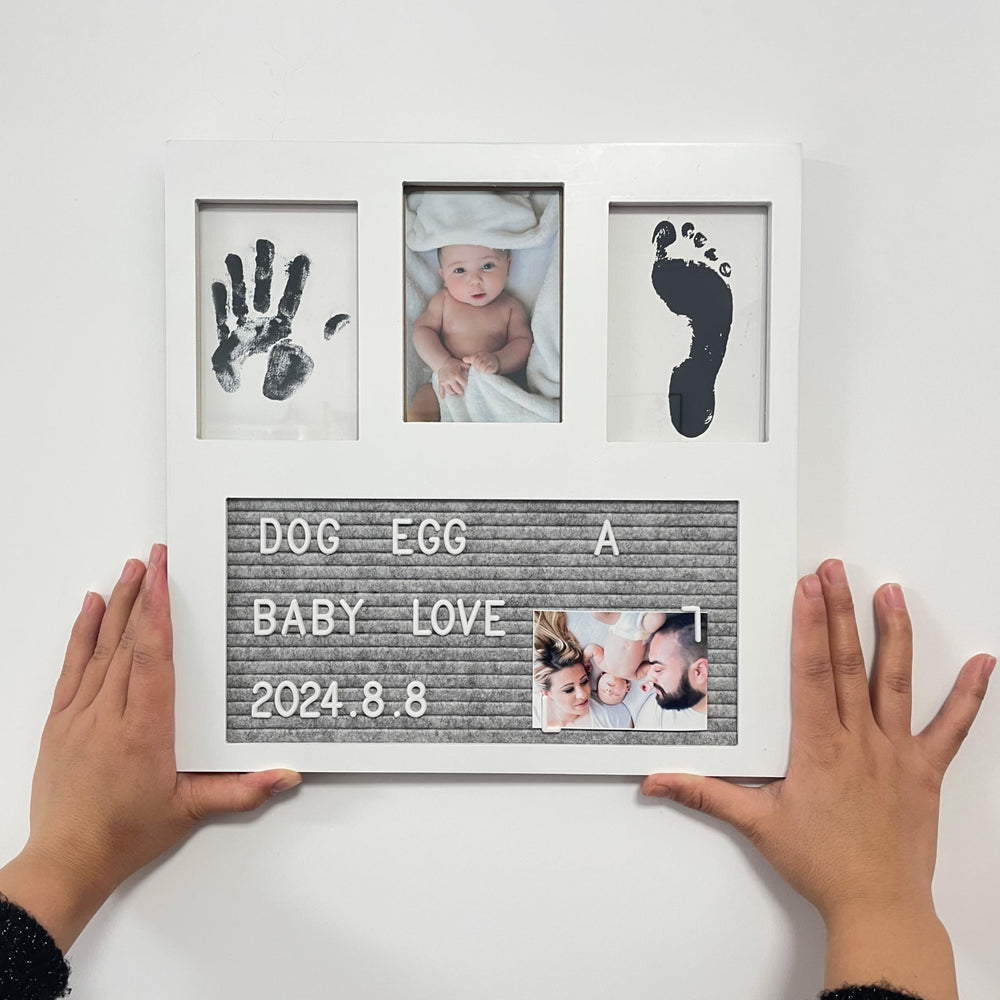 MCstars handprint mold kit for lasting impression of tiny hands.