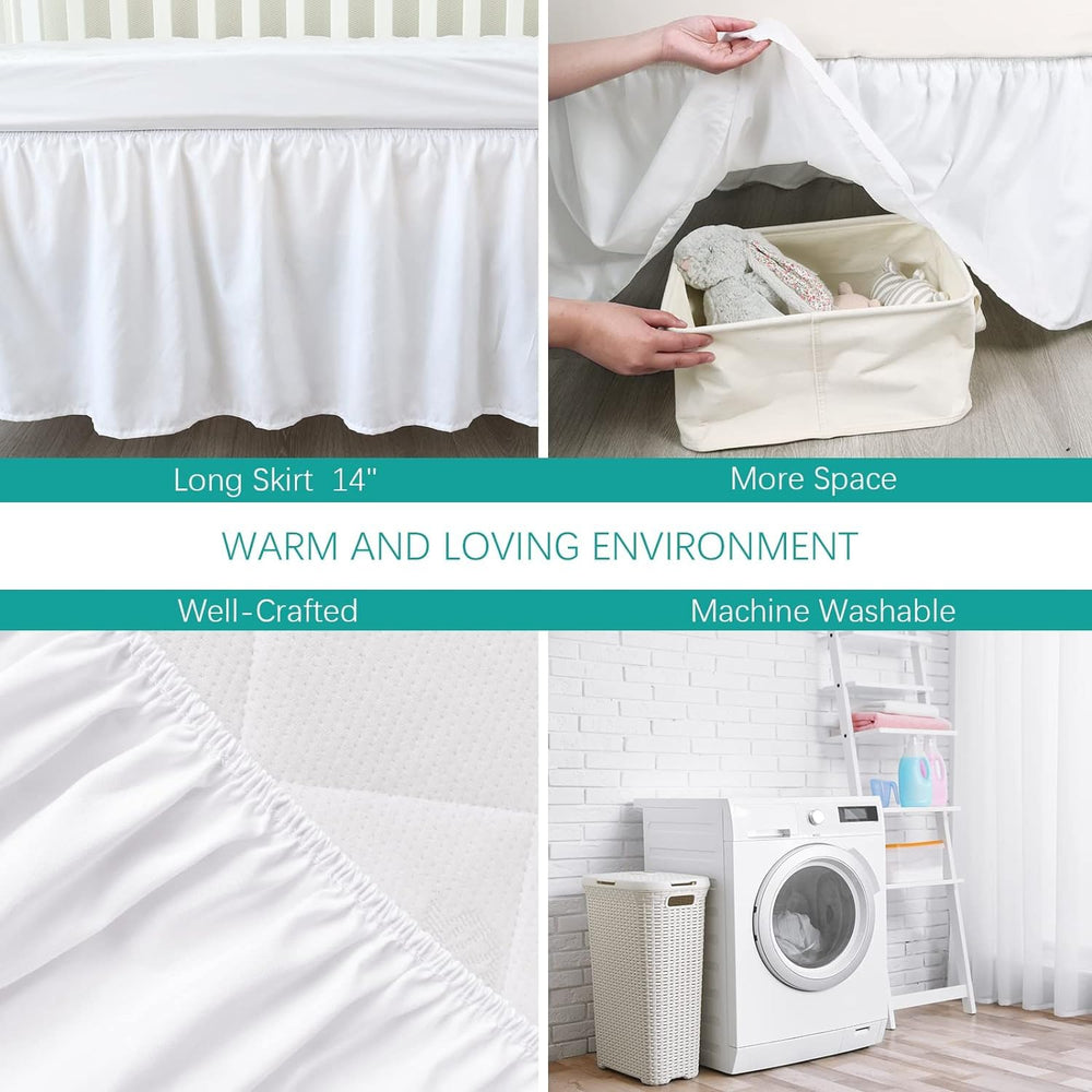 MD Home Decore standard crib fit, suitable for boys or girls