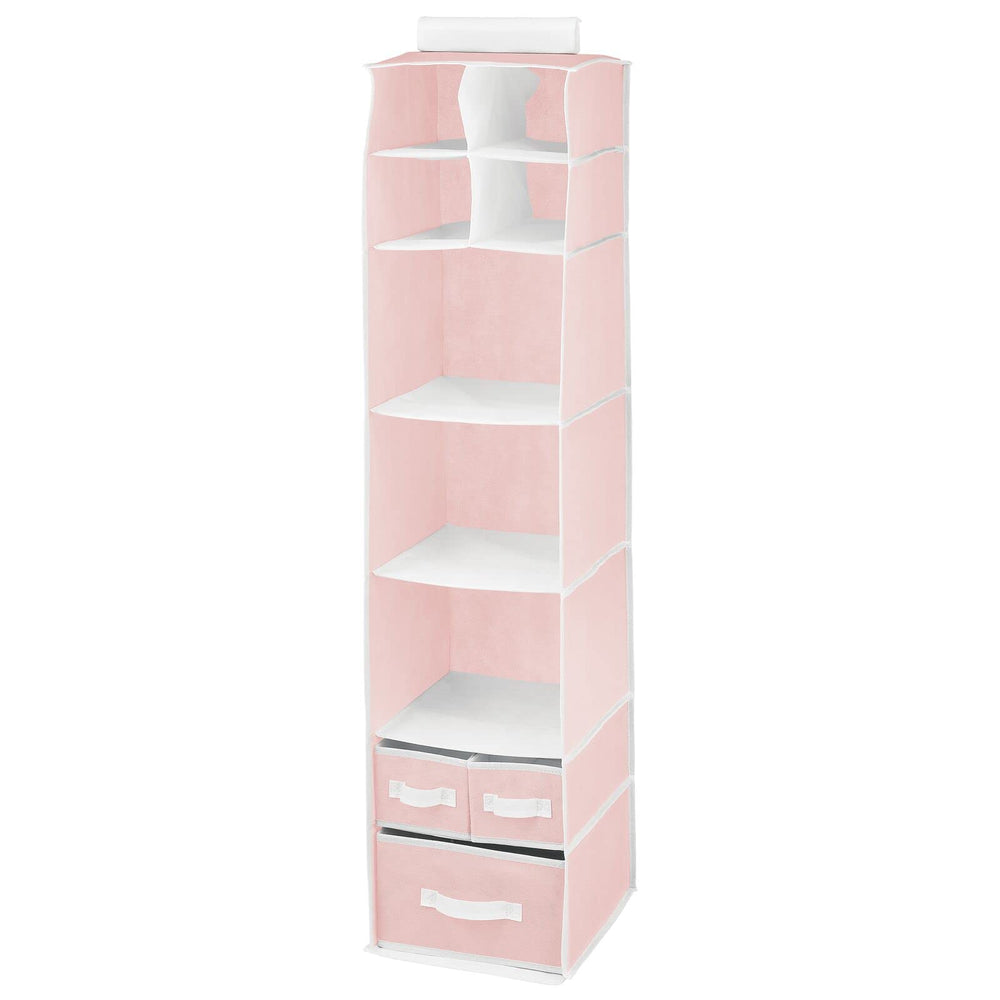 mdesign breathable non-woven fabric storage organizer for fast cleaning