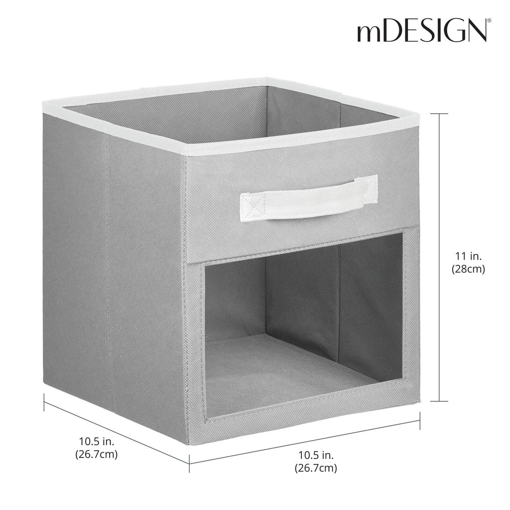 mDesign Clear window bin displaying contents viewably