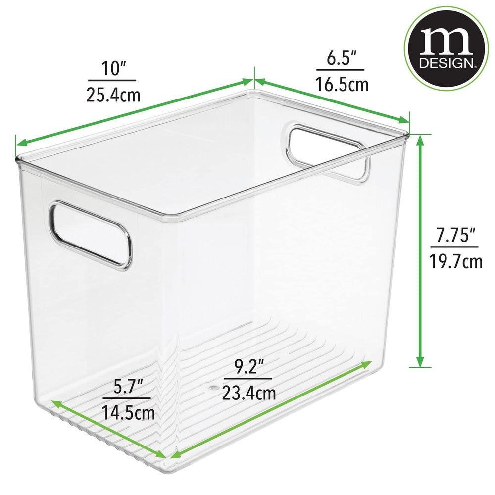 mdesign coffee pod bin keeps pods organized for mornings
