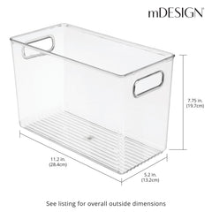 mdesign cupboard storage tray helps tidy spices and snacks neatly.