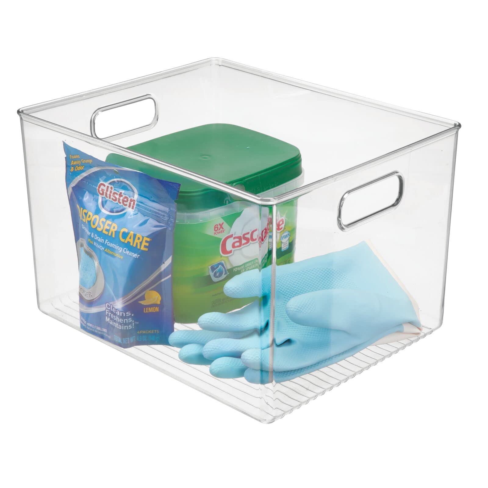 mdesign Ligne Collection bottle beverage bin for bottles and drinks.
