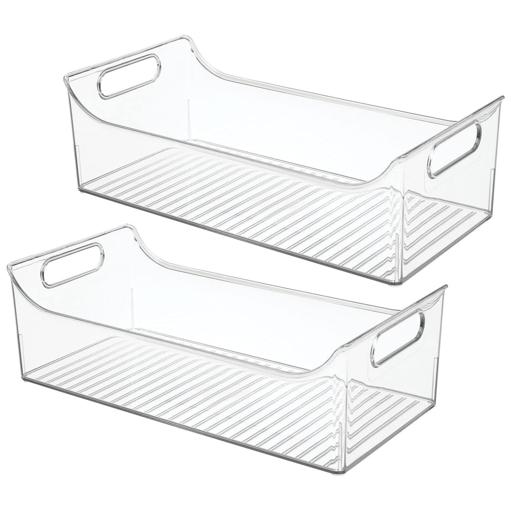 mdesign portable baby area storage keeps essentials ready during trips.