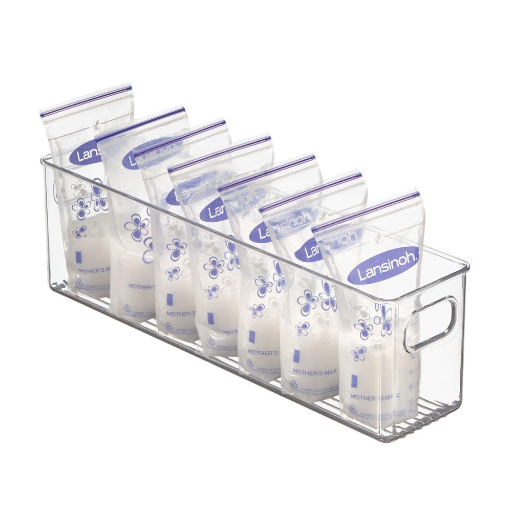 mdesign portable bin with easy-grip handles for quick transport