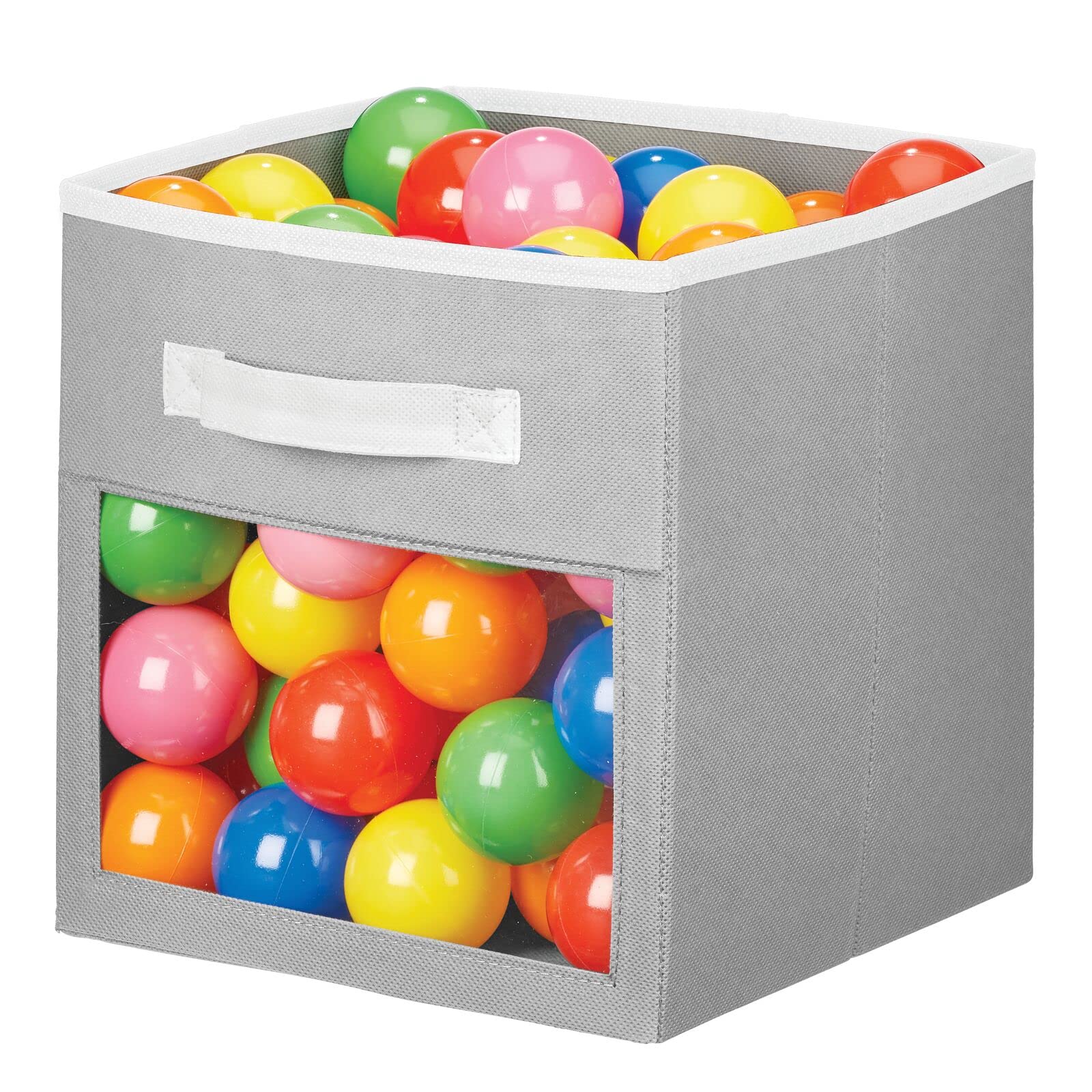 mDesign Six-pack storage bin set for versatile organization