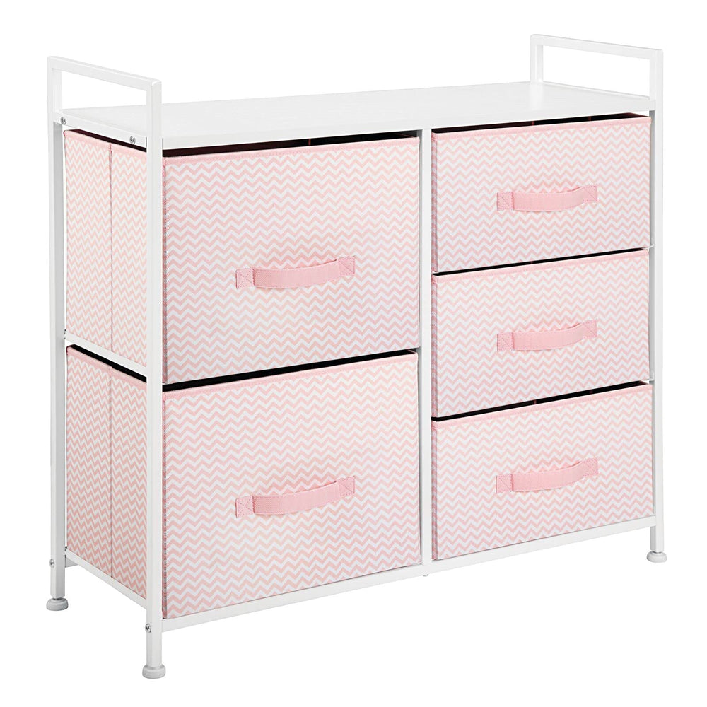 mdesign Spira five-drawer system organized storage solution