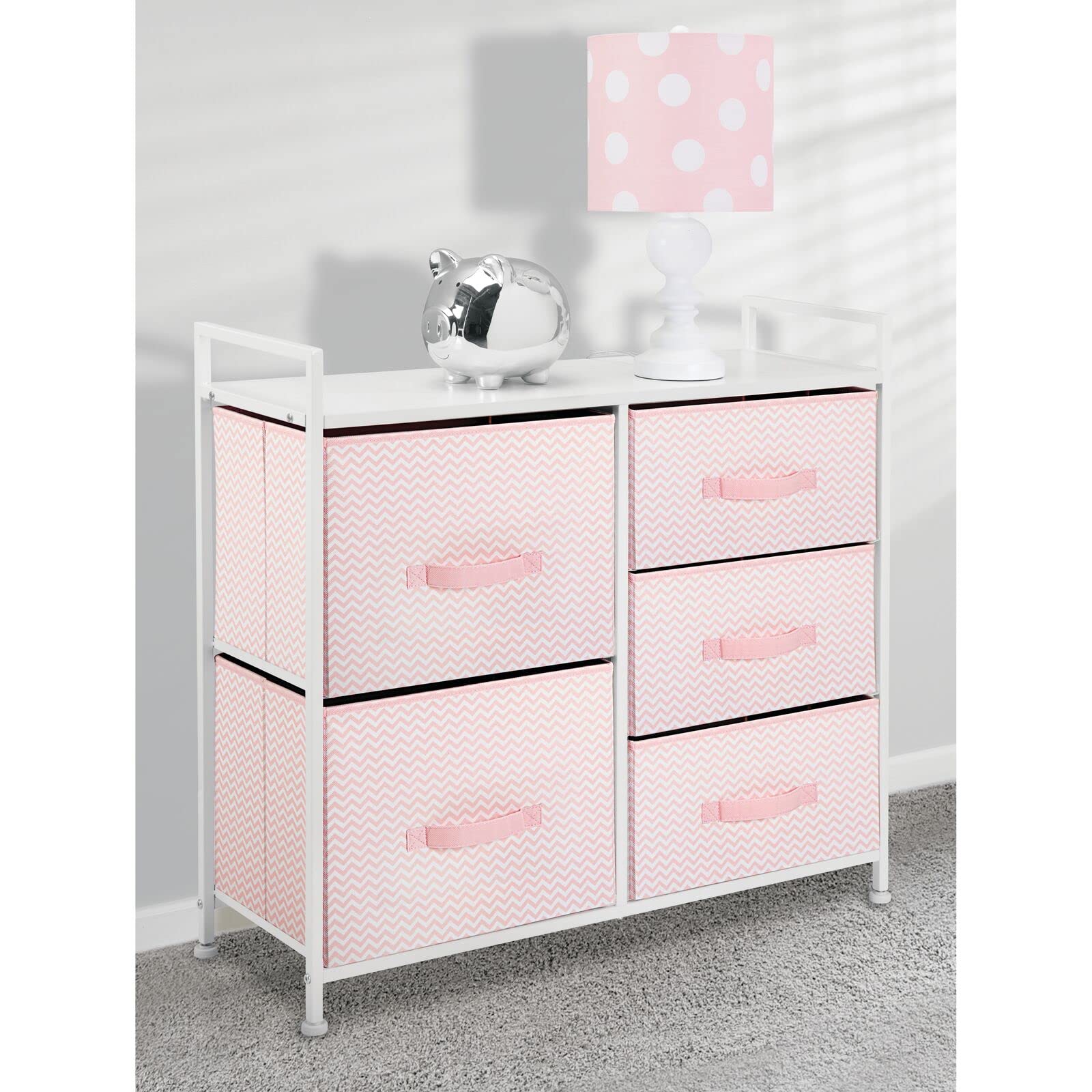 mdesign Spira dresser in living room for compact storage