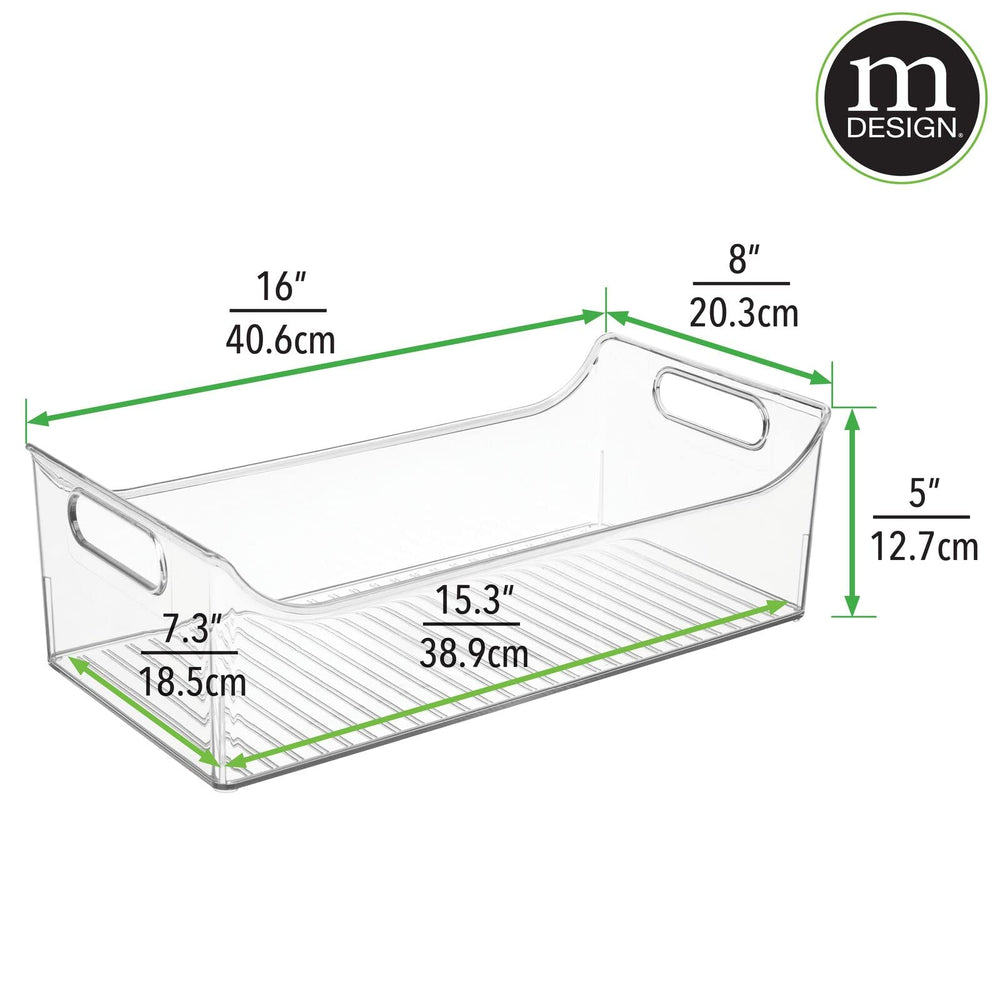 mdesign stackable nursery organizer saves space in small rooms.